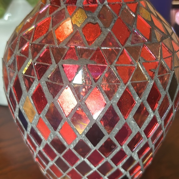 🖤Beautiful Pier 1 Imports Large Mosaic Floral Vase 🥀 - Picture 4 of 9